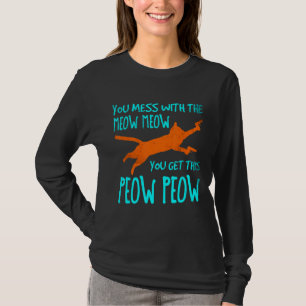 Katze Mama Retcuted Animals Animal Rescue Rett Cat T-Shirt