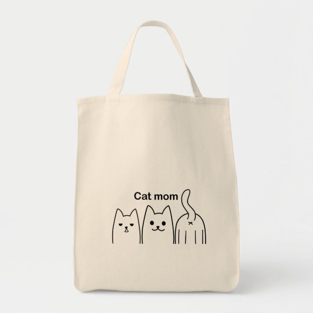 Katze Mama Tasche (Vorne)