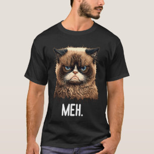 Katze Meh Katze Kätzchen Zitate Männer Frauen T-Shirt