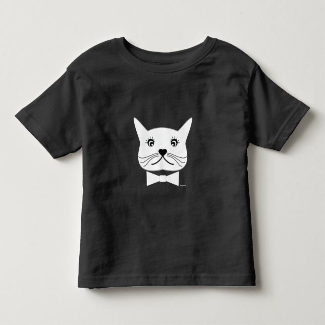 Katze - Meine lustige, mit Augen Katze, Coole Baby Kleinkind T-shirt (Vorderseite)