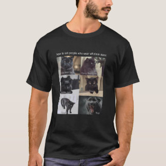 Katze Meme Alberne Katze Lustige Katze Miauen Zisc T-Shirt