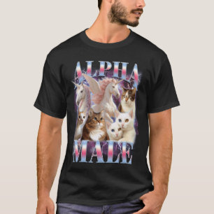 Katze Meme Einhorn Katzenliebhaber Humor Lustig Sa T-Shirt
