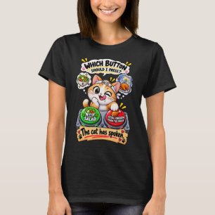 Katze Meme   Lustiges Süßes Katzen Humor Design T-Shirt