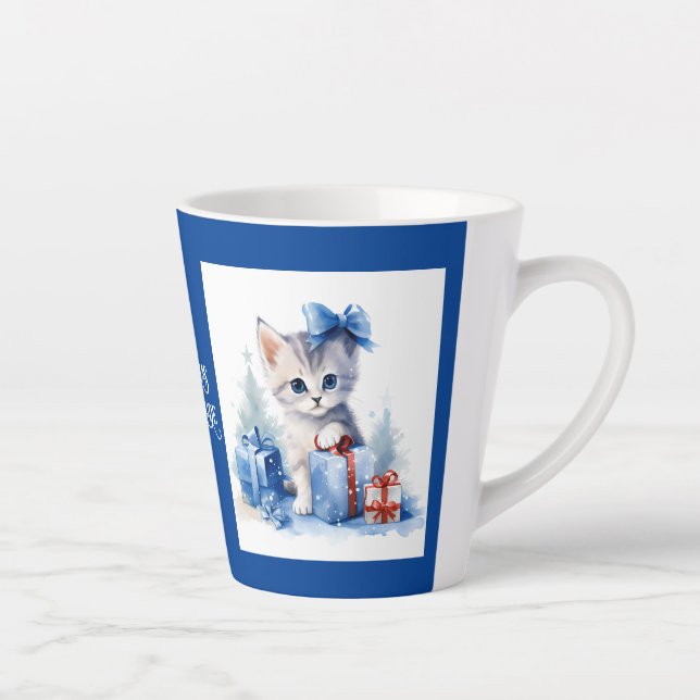 Katze Milchtasse (Rechts)