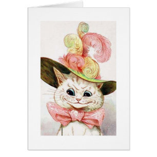 Katze mit einem Hut, Louis Wain