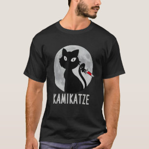 Katze mit Knife Moon Katze Cami Katze T-Shirt
