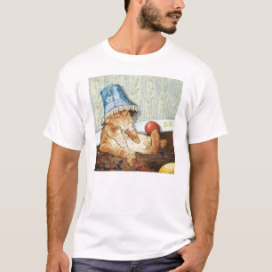Katze mit Lampenhut 2023 Trendige Virale Dinge T-Shirt