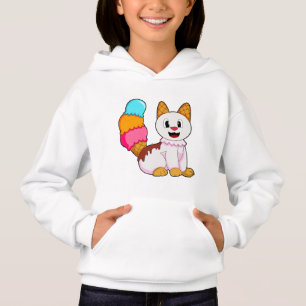 Katze mit Popsikel Hoodie