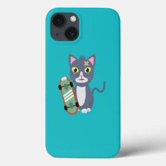 Katze mit Skateboard Case-Mate iPhone Hülle