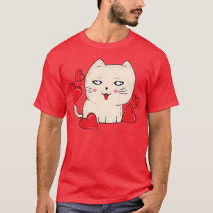 Katze Mochi Freunde T-Shirt