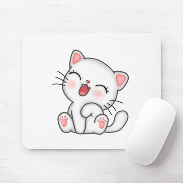 Katze Mousepad (Mit Mouse)