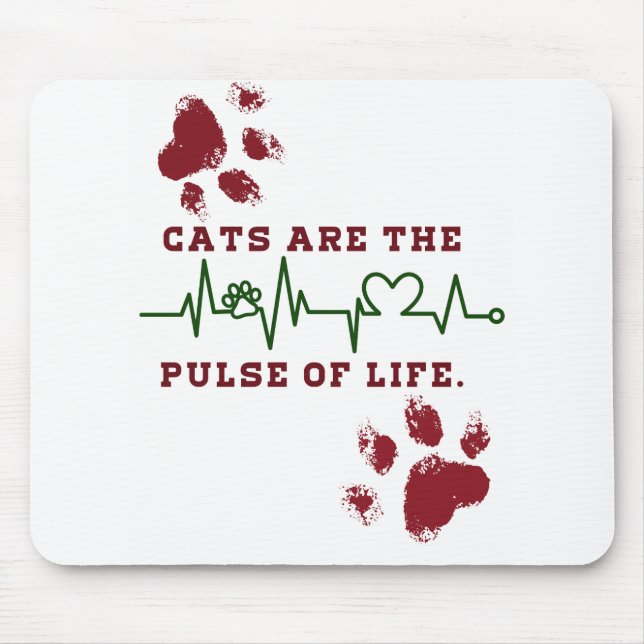 Katze Mousepad (Vorne)