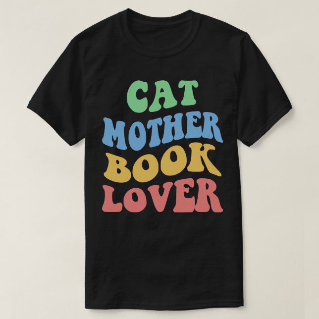 Katze Mutterbuch IV T-Shirt (Design vorne)