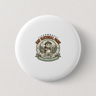 Katze Nationalpark Katze Nationalpark Poster Katze Button
