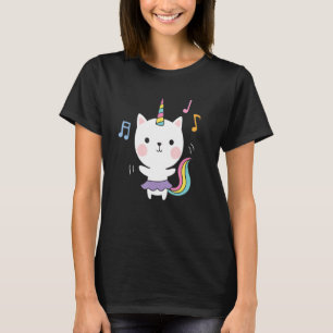 Katze Niedlich Kitten Unicorn Girl Boys Kinder T-Shirt