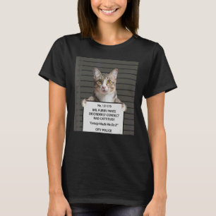 Katze Niedliche Schuldenkatze für Katzen Frauen Mä T-Shirt