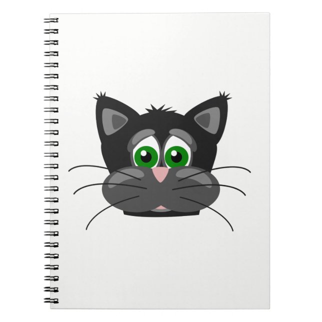Katze Notizblock (Vorderseite)