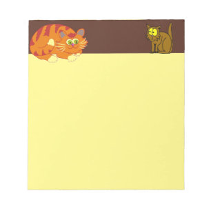 Katze Notizblock