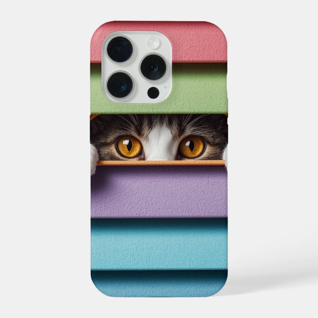 KATZE PFEIFT iPhone 15 PRO HÜLLE (Rückseite)
