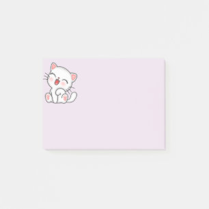 Katze Post-it Klebezettel