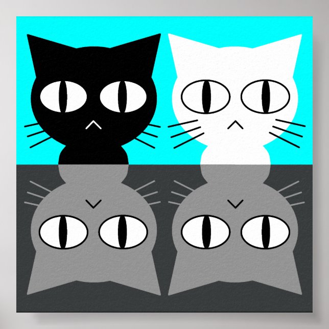 Katze Poster (Vorne)