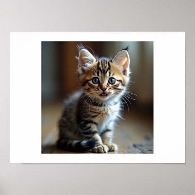 Katze Poster (Vorne)