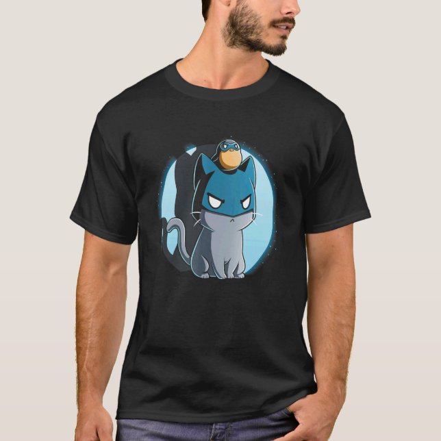 Katze _ Robin T-Shirt (Vorderseite)