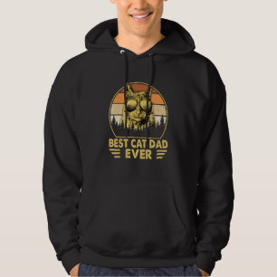 Katze sagt Coolster Katzenvater überhaupt Hoodie