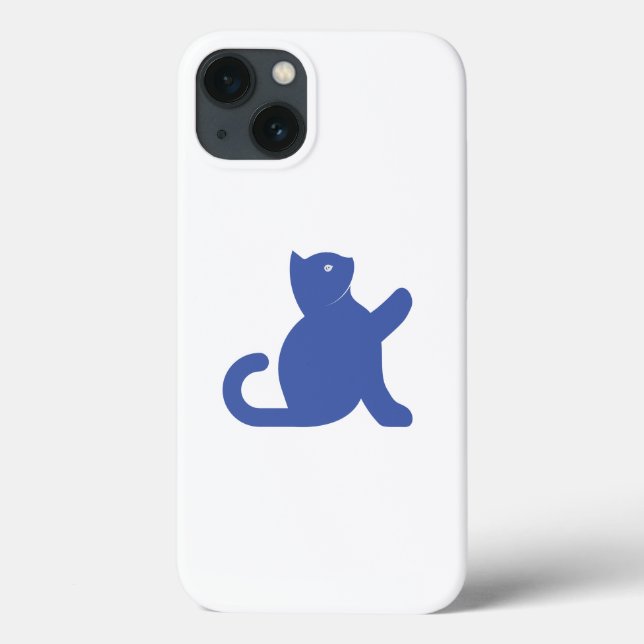 Katze sagt Hallo Case-Mate iPhone Hülle (Rückseite)