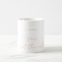 Katze Sagt Kaffeetasse