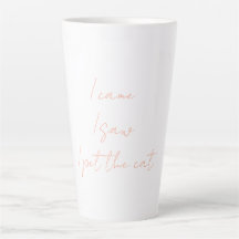 Katze Sagt Kaffeetasse
