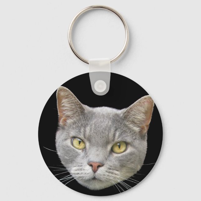 Katze Schlüsselanhänger (Vorderseite)