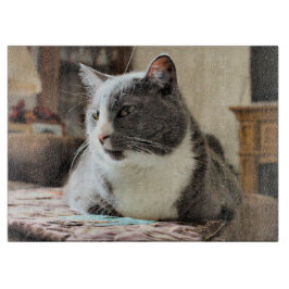 Katze Schneidebrett