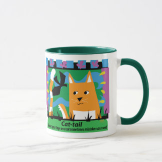 Katze-Schwanz Schale Tasse