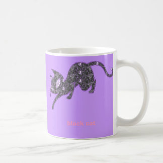 Katze-Schwarz, Kaffeetasse