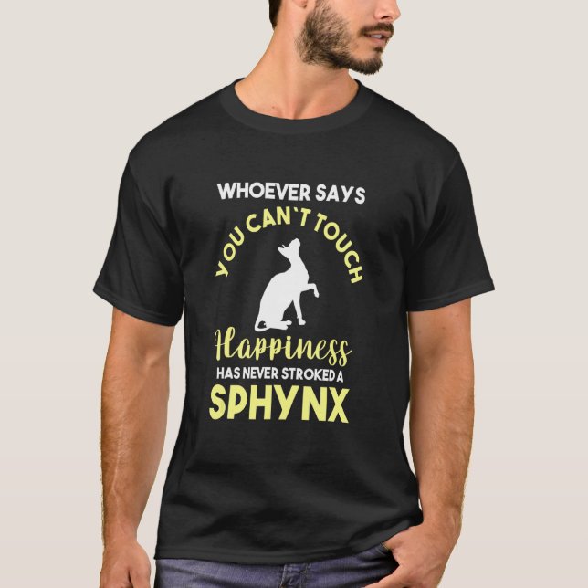 Katze Sphynx 5 T-Shirt (Vorderseite)