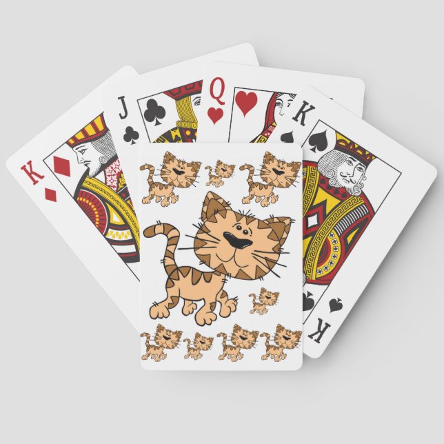 Katze Spielkarten-Deck Spielkarten (Rückseite)