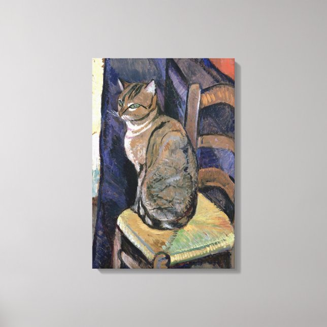 Katze, Suzanne Valadon Leinwanddruck (Vorderseite)