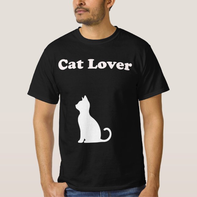 Katze  T-Shirt (Vorderseite)