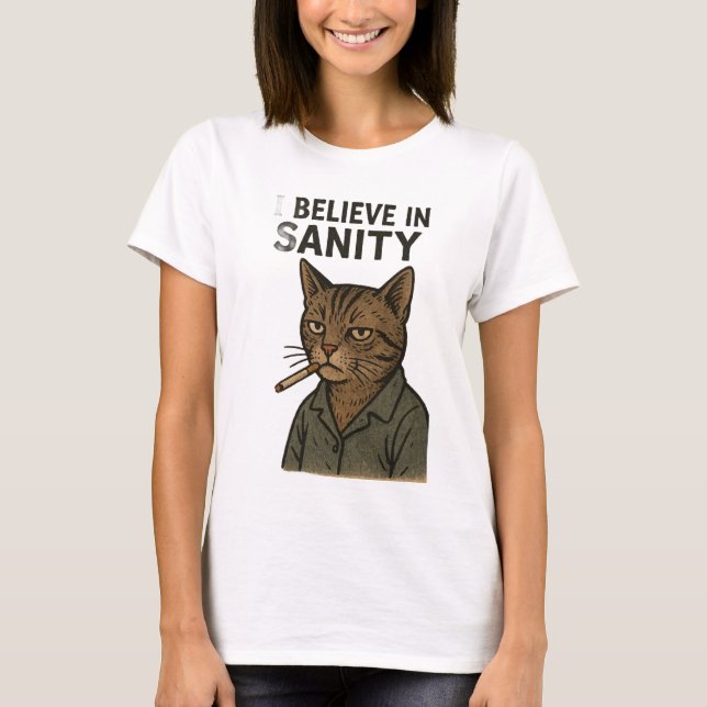 Katze T-Shirt (Vorderseite)