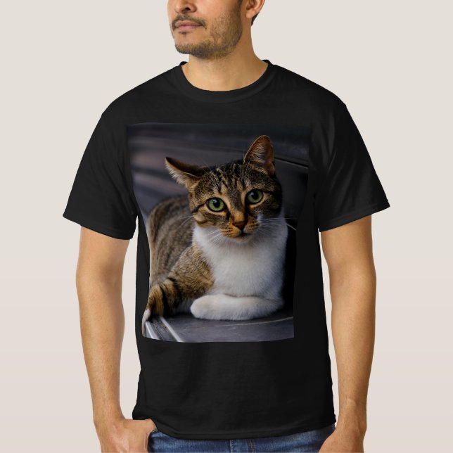 Katze T - Shirt (Vorderseite)