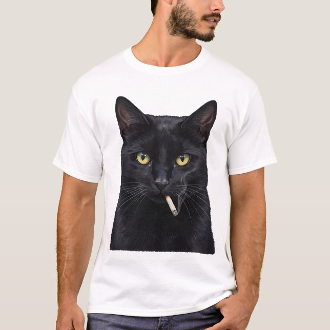Katze T-Shirt (Vorderseite)