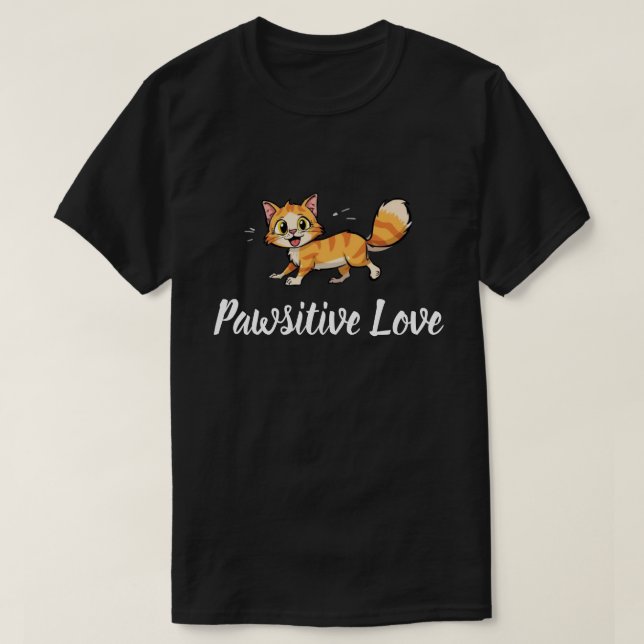 Katze T-Shirt (Design vorne)