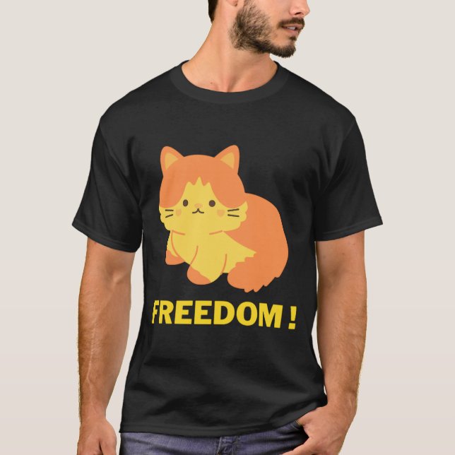 Katze T-Shirt (Vorderseite)