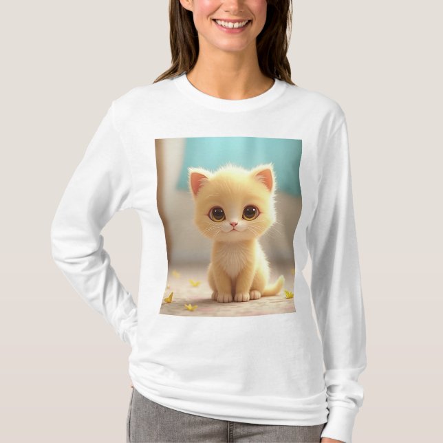 Katze T-Shirt (Vorderseite)