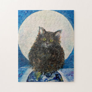 Katze Tabby Tiger Kätzchen Maureen Girard Mond Nac
