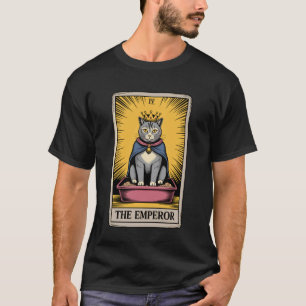 Katze Tarot Karte Der Kaiser Süße Katzenstreu Box T-Shirt