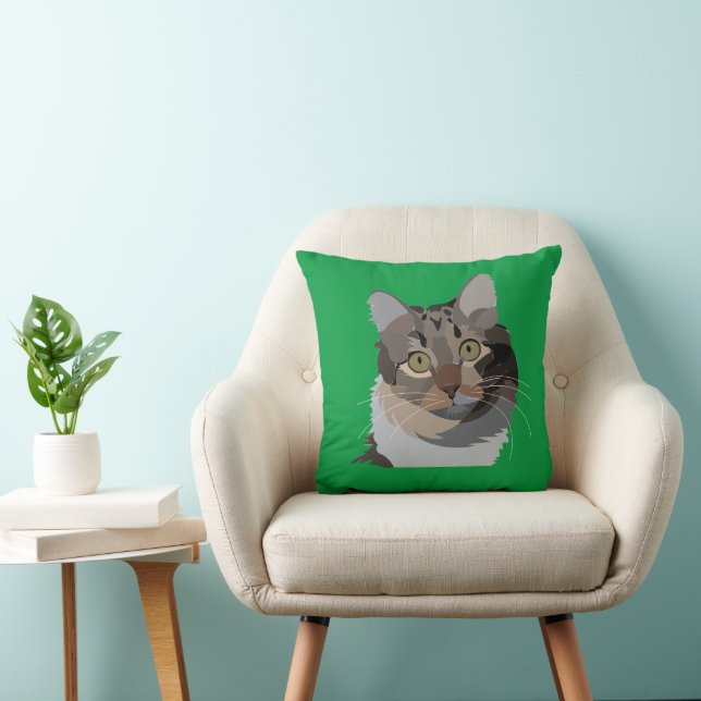 Katze Tier Katze Lover Kissen (Stuhl )
