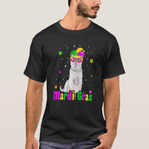 Katze Tonkinese Maske Mardi Gras Karneval Tiere Ca T-Shirt