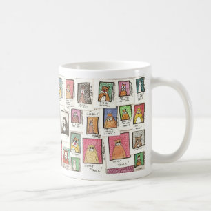 Katze-toons Kaffeetasse